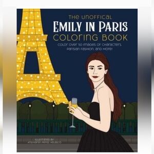 The Unofficial Emily In Paris Coloring Book - NWT